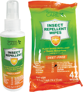 Images of Personal Care brand insect repellents